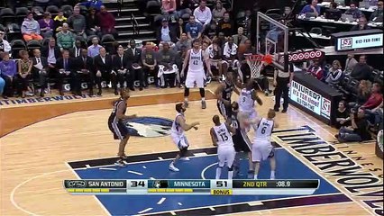 San Antonio Spurs 91 - 110 Minnesota Timberwolves