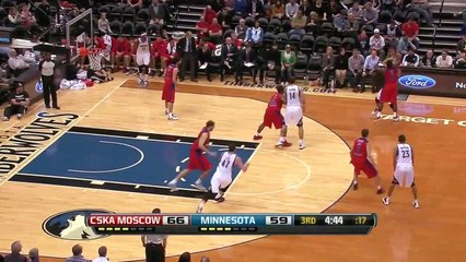 CSKA Moskova 108-106 Minnesota Timberwolves