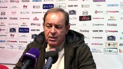 Eskişehirspor teknik direktörü Yücel İldiz basın toplantısı
