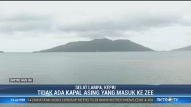 Kapal Asing Terpantau Meninggalkan Perairan Natuna