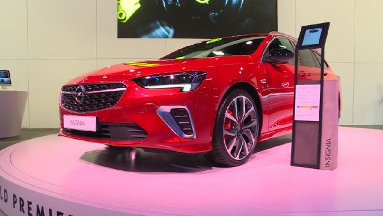 Weltpremiere des neuen Insignia auf dem Autosalon Brüssel
