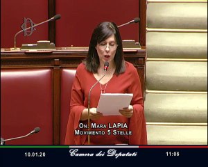 Mara Lapia - Intervento di fine seduta (10.01.20)