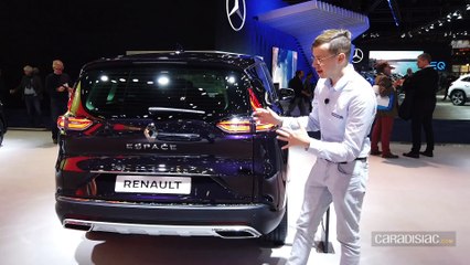 Salon de Bruxelles 2020 : Renault Espace restylé : plus techno