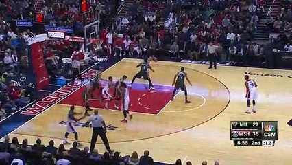 Milwaukee Bucks 97-108 Washington Wizards