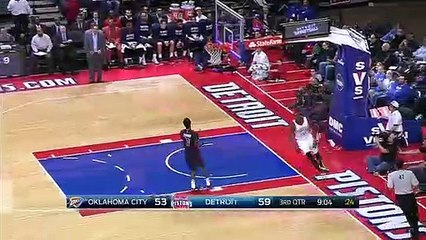 Oklahoma City Thunder 96-94 Detroit Pistons