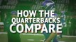 How the eight remaining quarterbacks compare