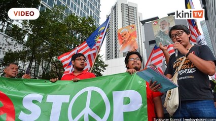 Demo antiperang Amerika-Iran di KL dihadiri pelbagai kaum