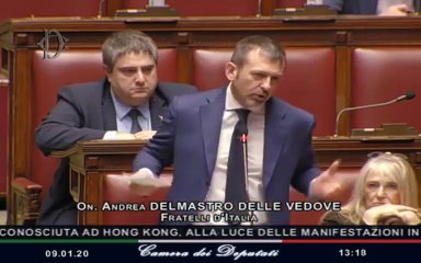 Andrea Delmastro- Fratelli d-Italia è al fianco dei manifestanti per la libertà (10.01.20)