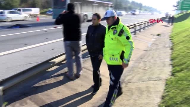 İstanbul-ümraniye tem otoyolunda feci kaza