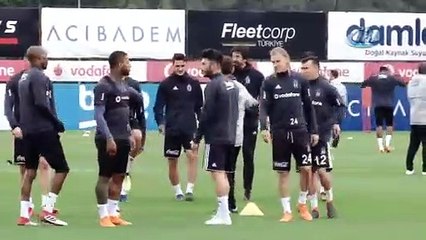 Beşiktaş, Göztepe maçı hazırlıklarına başladı