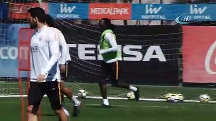 Galatasaray, Gençlerbirliği maçı hazırlıklarını sürdürdü