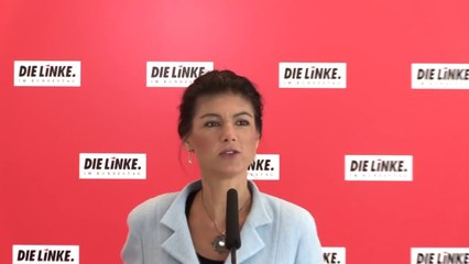 Sahra Wagenknecht: Soziale Marktwirtschaft löst Wohlstandsversprechen nicht mehr ein