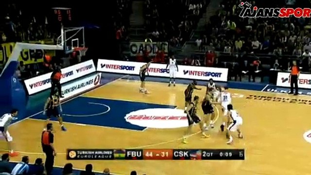 Fenerbahçe coştu bir kere! Fenerbahçe Ülker 86-60 CSKA Moskova