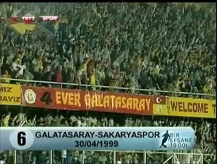 Hagi! Efsanenin en güzel 10 golü! 6.GOL!