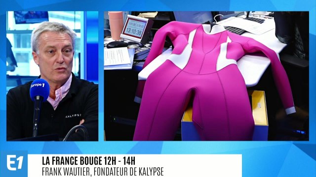 La France bouge : Frank Wautier, fondateur de Kalypse qui crée des combinaisons de plongée sur mesure à partir d'un logiciel 4D