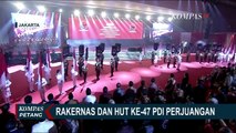 Rakernas HUT PDI-P, Megawati Sapa Prabowo