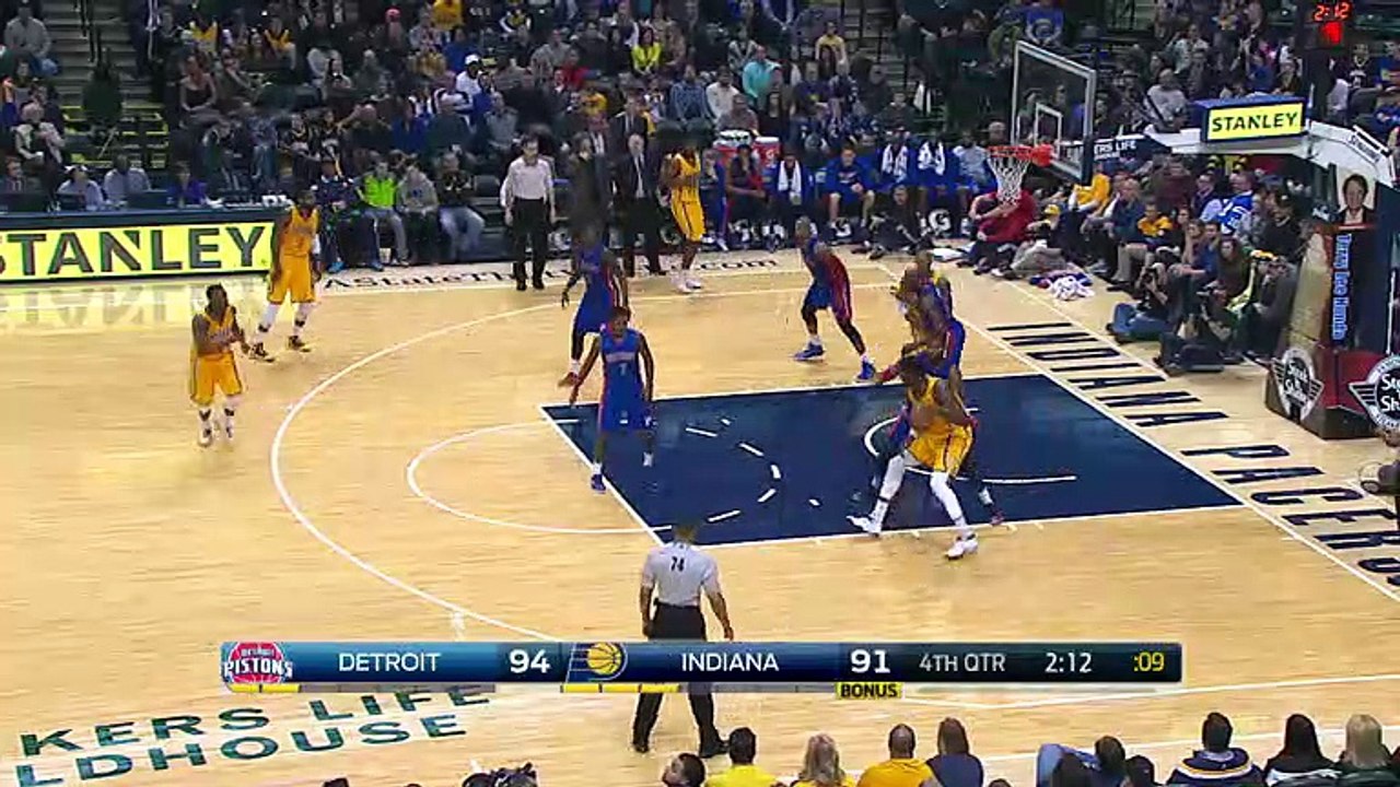 Detroit Pistons 98-96 Indiana Pacers