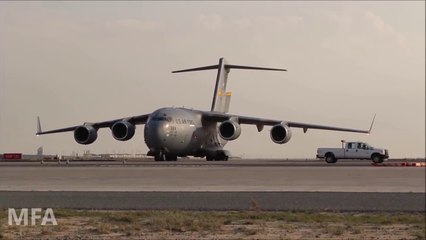 U.S. Army Paratroopers Arrives in Kuwait, Middle East _ Response to Increased Threat Against the US_