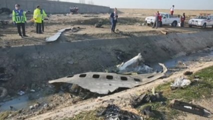 Irán asegura que ningún misil alcanzó el avión siniestrado