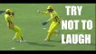 Funny Cricket Fielding Moments - Try not to Laugh Challenge!