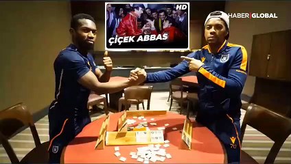 Robinho ve Azubuike'den "Çiçek Abbas" atışması