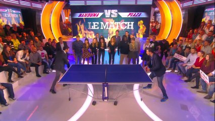 Le match de ping pong au sommet entre Cyril et Stéphane Plaza