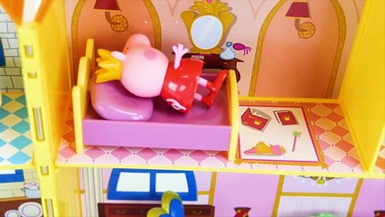 PEPPA PIG and Magical Castle and Peppa Pig's New Toy House-