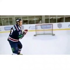 Buz hokeyinde inanılmaz şov!