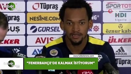 Jailson: "Fenerbahçe'de kalmak istiyorum"