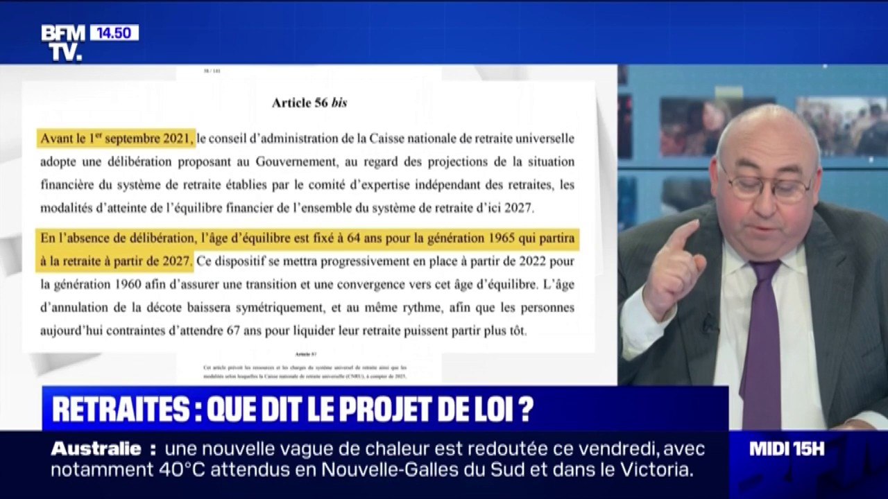 Âge pivot: pour Emmanuel Lechypre, les syndicats vont discuter avec "un pistolet sur la tempe"