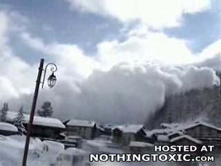 avalanche Val d'Isère