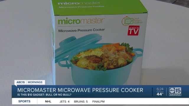 BULL OR NO BULL? Testing a pressure cooker that goes into the microwave!