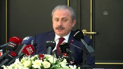 TBMM Başkanı Şentop, basın mensuplarıyla buluştu (2)