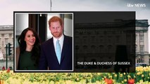 Palace warns Harry and Meghan over stepping back from life as senior royals - ITV News