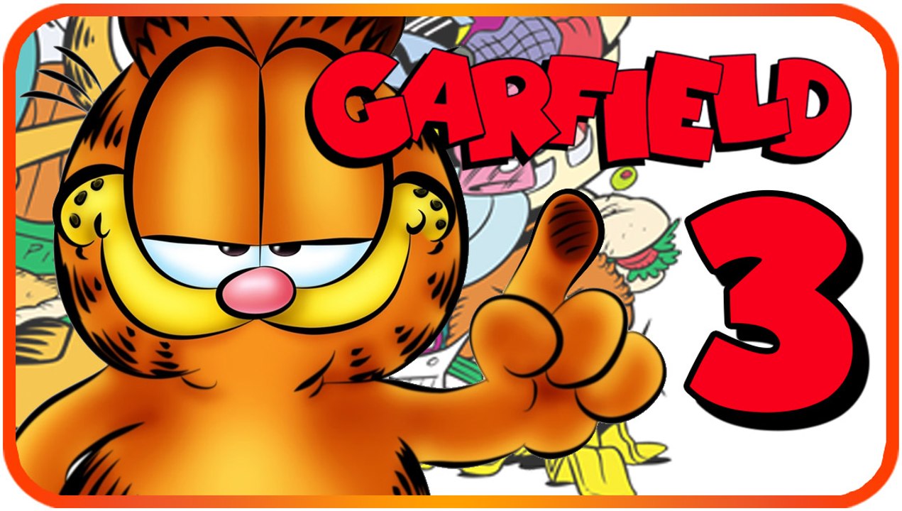 Garfield Walkthrough Part 3 (PS2, PC) No Commentary - Basement, Garage & Games Room