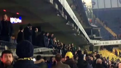 Mahmut Uslu taraftarlarla tartıştı