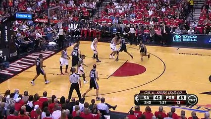 San Antonio Spurs 92 - 103 Portland Trail Blazers