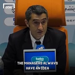 Valverde expects Barcelona sacking rumours after Super Cup defeat