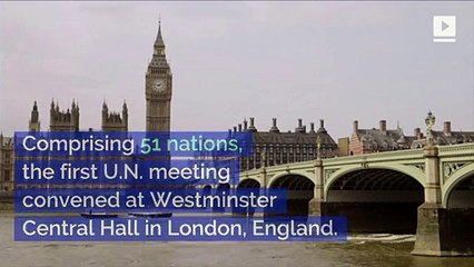 This Day in History: First Meeting of the United Nations
