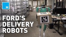 Ford hopes this headless, two-legged robot will help solve automating last-50-feet delivery problem