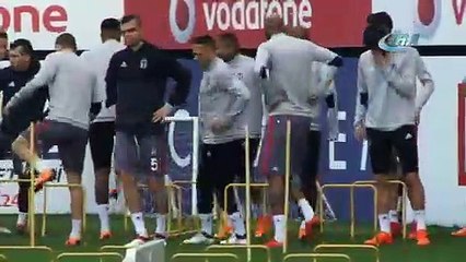 Beşiktaş, Devler Ligi hazırlıklarını sürdürdü