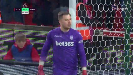 Stoke City 0-3 West Ham