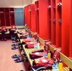 İşte Karabükspor maçı öncesi G.Saray soyunma odası!