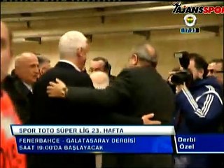 F.Bahçeli yöneticilerden G.Saraylı yöneticilere sıcak karşılama!