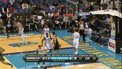 Brooklyn Nets 101-97 New Orleans Hornets