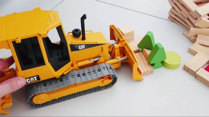 Truck, backhoe, bulldozer, car, excavator, fire truck, toys for kids