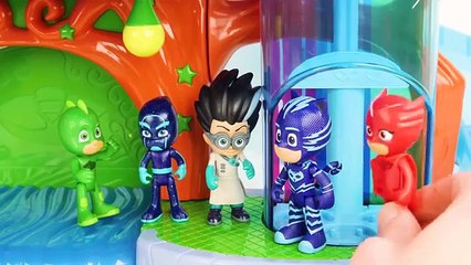 Best Color Learning Videos for Kids - PJ Masks Race Car Toys-
