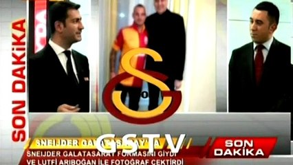 Wesley Sneijder G.Saray formasını giydi!