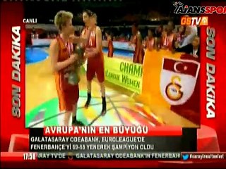 Galatasaray Odeabank kupayı kaldırdı!