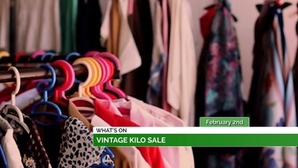 Vintage Kilo Sale, Six Nations : Wales vs Italy & Pop Up Pool Bar!